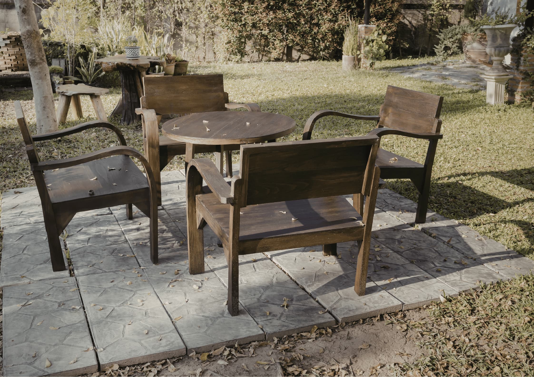 Terrasse anlagt af Haverberg Byg & Anlæg